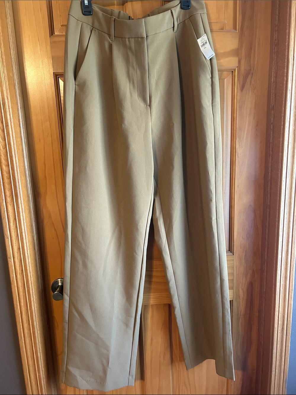 Old Navy Wide-Leg Trousers Camel β Large Tall